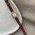 Classic Square Leather Watch