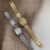Vintage Style Gold/Silver Square Women’s Bracelet Watch