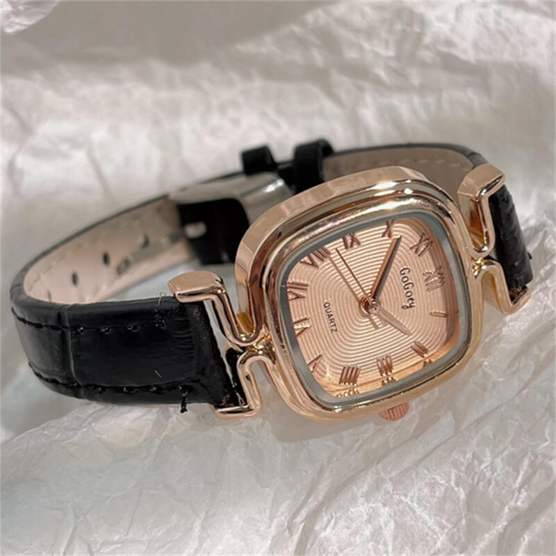 simple elegant square watch