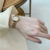 Vintage Style Round Face Gold Watch
