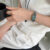 Minimalist Silver-Blue/Pink/White/Black Square Wristwatch