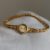 Vintage Style Gold Small Octagon Face Women's Watch
