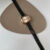Classic Black-Gold Square Leather Watch for Women