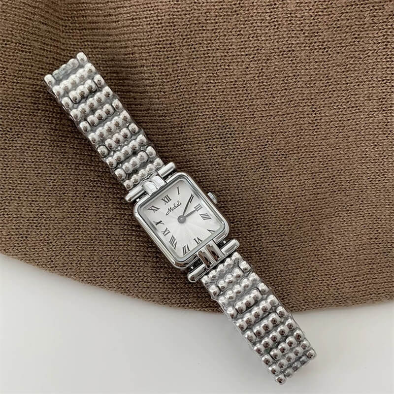 Rectangle Face Dainty Bracelet Watch
