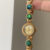 Vintage Colorful Stone Wristwatch for Women