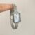 Chic Style Silver-Blue Rectangle Stainless Steel Watch