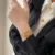 Chic Style Black Square Face Stainless Steel Ladies Watch