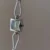 Chic Style Black Square Face Stainless Steel Ladies Watch