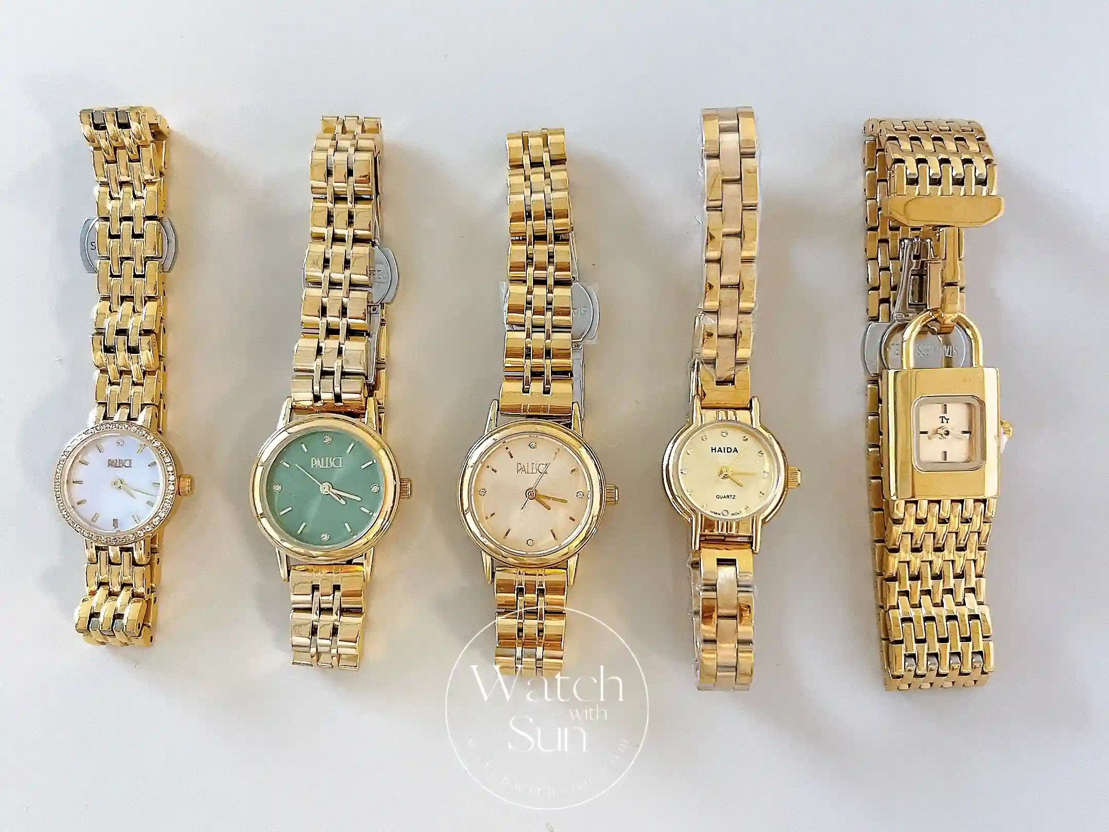 WatchwithSun Gold Watches Collection