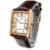 Classic Square Leather Strap Men's Watch