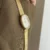 Classic Gold/Silver Oval Disc Bracelet Ladies Watch