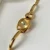 Classic Golden Round Women's Bracelet Watch