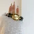Vintage Style Brown/Black Oval Leather Watch for Women