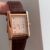 Classic Black/Brown Roman Numerals Square Watches