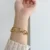 Women's Dainty Gold Rectangle Stainless Steel Chain Watch