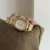 Vintage Gold/Silver Oval Face Bracelet Watch