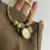 Dainty Gold Round Charms Bracelet Watch