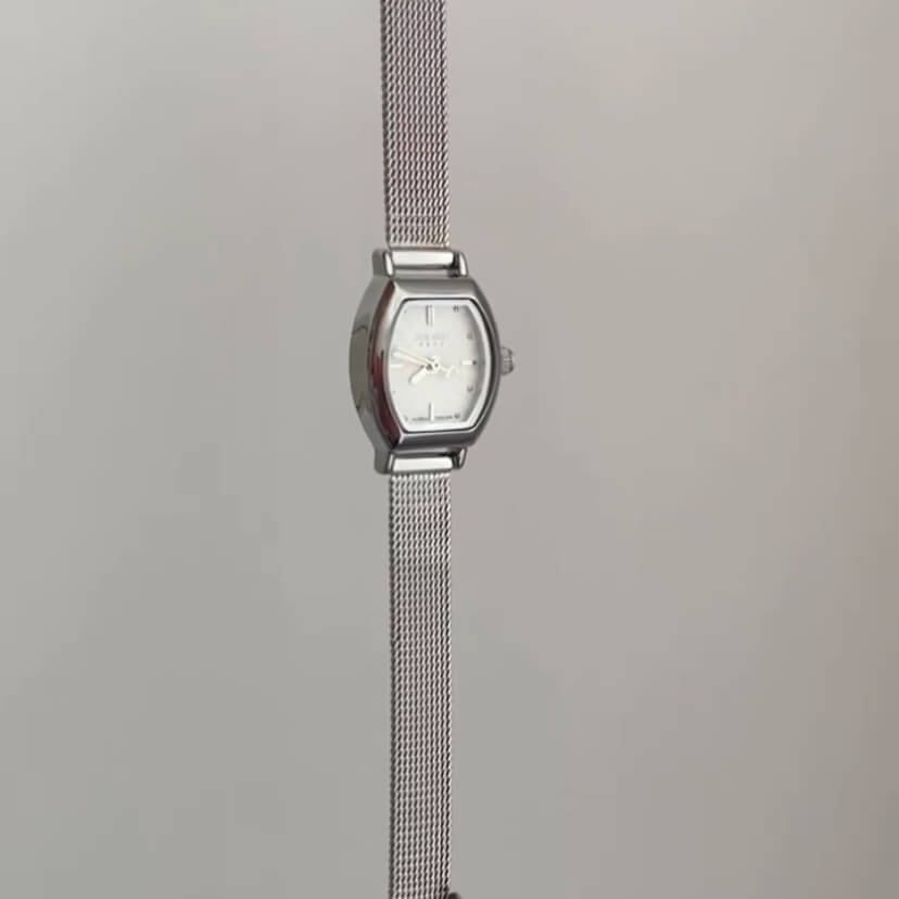 Womens Vintage Gold/Silver Small Watch