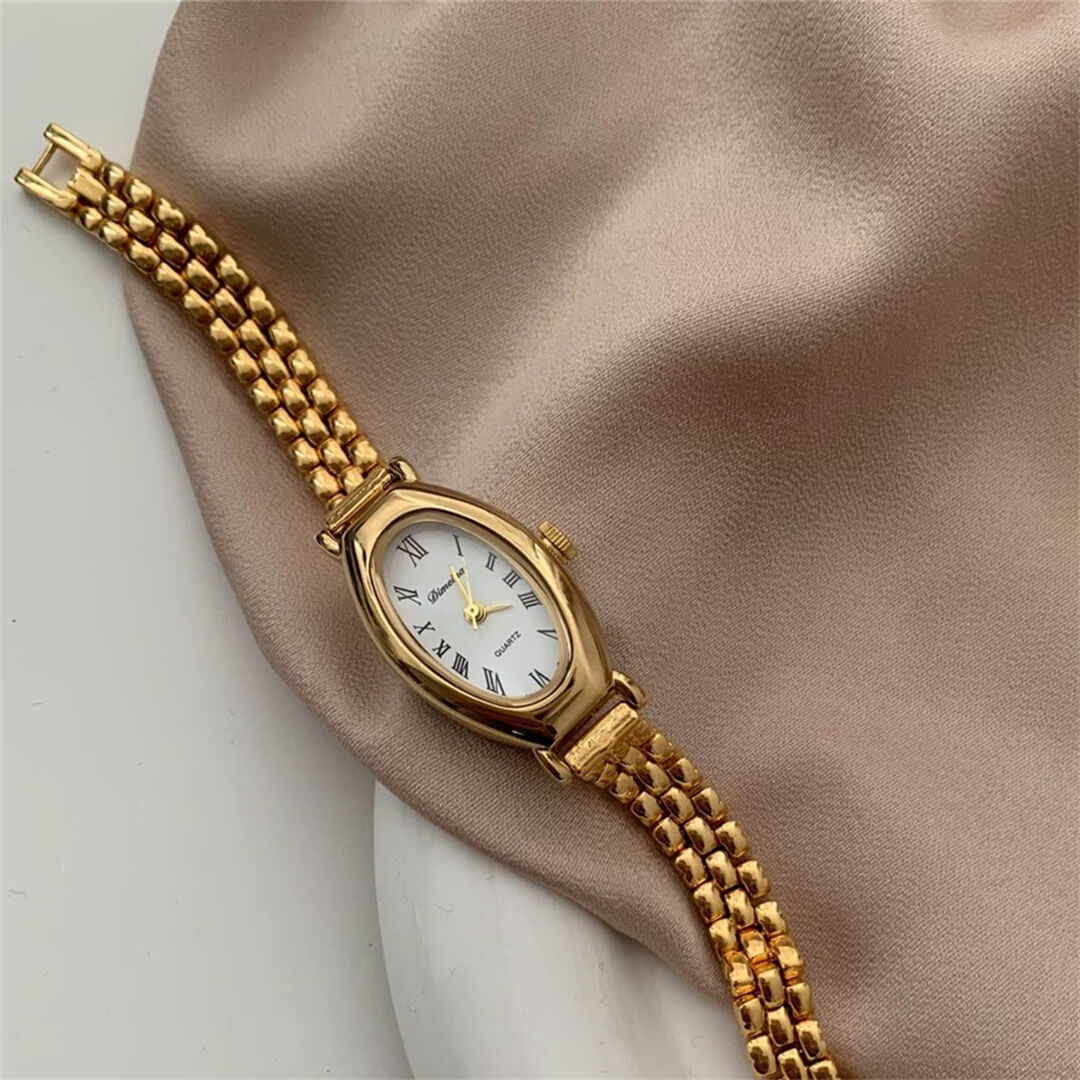 Dainty Gold Bracelet Watch