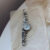 Vintage Style Gold/Silver Round Bracelet Watch