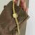Square Face Gold Bracelet Zirconia Watch