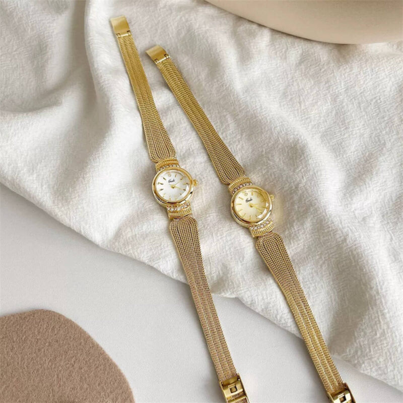 Small Face Dainty Gold Ladies Watch