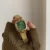 Square Face Dainty Golden Bracelet Watch