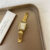 Minimalist Style Square Face Golden Bracelet Watch