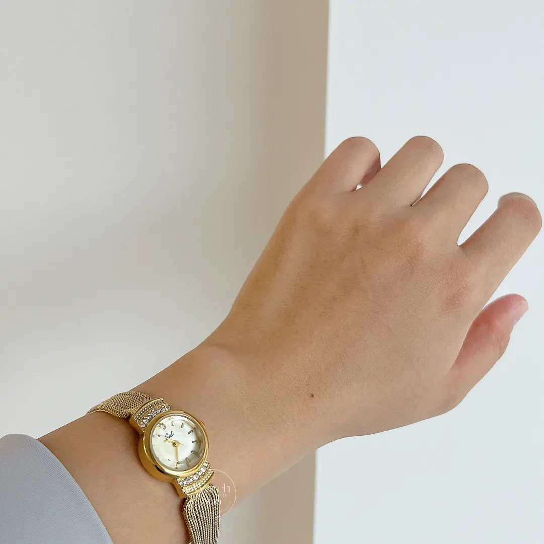 Small Face Dainty Gold Ladies Watch