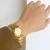 Vintage Style Round Face Gold Bracelet Watch