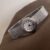 Vintage Gold/Silver Round Face Wristwatch for Women