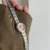 Chic Silver-Pink/Blue/White Round Face Bracelet Watch