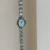 Chic Silver-Pink/Blue/White Round Face Bracelet Watch