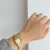 Vintage Style Gold/Silver Square Stainless Steel Watch