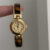 Vintage Style Small Round White Face Bracelet Women's Watch