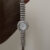 Dainty Rhinestones Silver Round Bracelet Ladies Watch