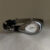Dainty Black-Gold/Silver Water Drop Shape Leather Watch