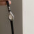 Dainty Black-Gold/Silver Water Drop Shape Leather Watch