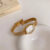 Dainty Silver/Gold/Rose Gold Oval Stainless Steel Watch