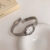 Dainty Silver/Gold/Rose Gold Oval Stainless Steel Watch