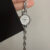Chic Silver/Gold Round Stainless Steel Wristwatch