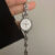 Chic Silver/Gold Round Stainless Steel Wristwatch