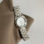 Vintage Gold/Silver Round Face Bracelet Watch for Women