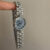 Vintage Blue/White Round Face Bracelet Watch for Women