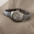Vintage Gold Round Face Bracelet Watch for Women