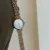 Vintage Gold/Silver Round Face Mother of Pearl Watch