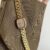 Chic Style Brown/White Oval Stainless Steel Bracelet Watch