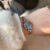 Chic Blue Small Round Face Bracelet Watch