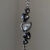Vintage Black/Green Irregular Face Bracelet Watch