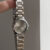 Chic Round Face Silver Chain Watch for Women